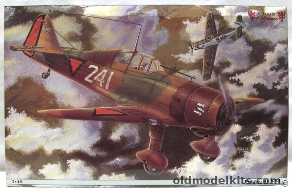 Classic Airframes 1/48 Fokker D-XXI  Dutch Fighter -  With Markings for Two Dutch Air Force Aircraft from 1940 and Two Danish Air Force from about 1940 - (D.XXI), 94-401 2700 plastic model kit